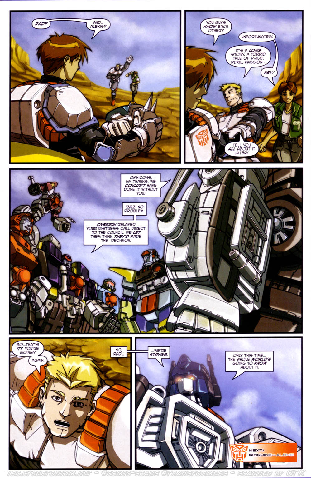 Read online Transformers Energon comic -  Issue #23 - 22