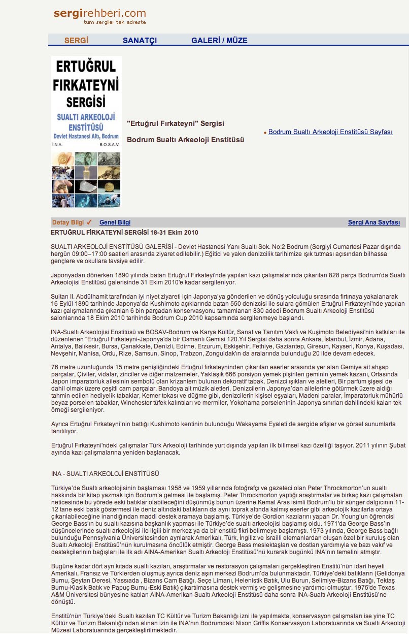 SERGİ REHBERİ SERGİ HABERLERİ