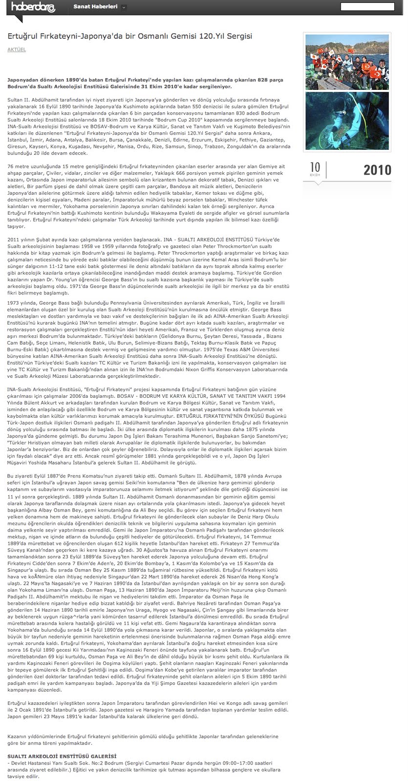 HABERDAR SANAT HABERLERİ