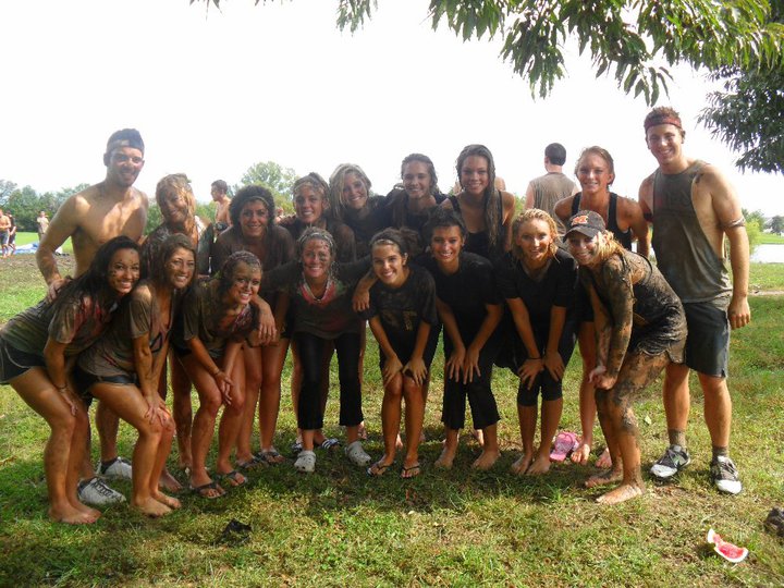 MIZZOU DG DG's Participate in Lambda Chi Alpha's Watermelon Fest!