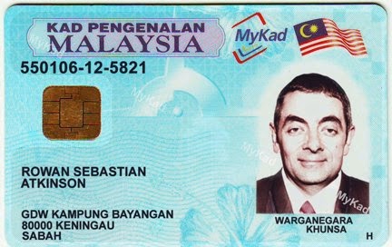 Malaysian Identity Card
