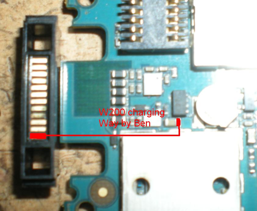 Mobile Repairing Sony Ericsson w200 Repairing Pictures