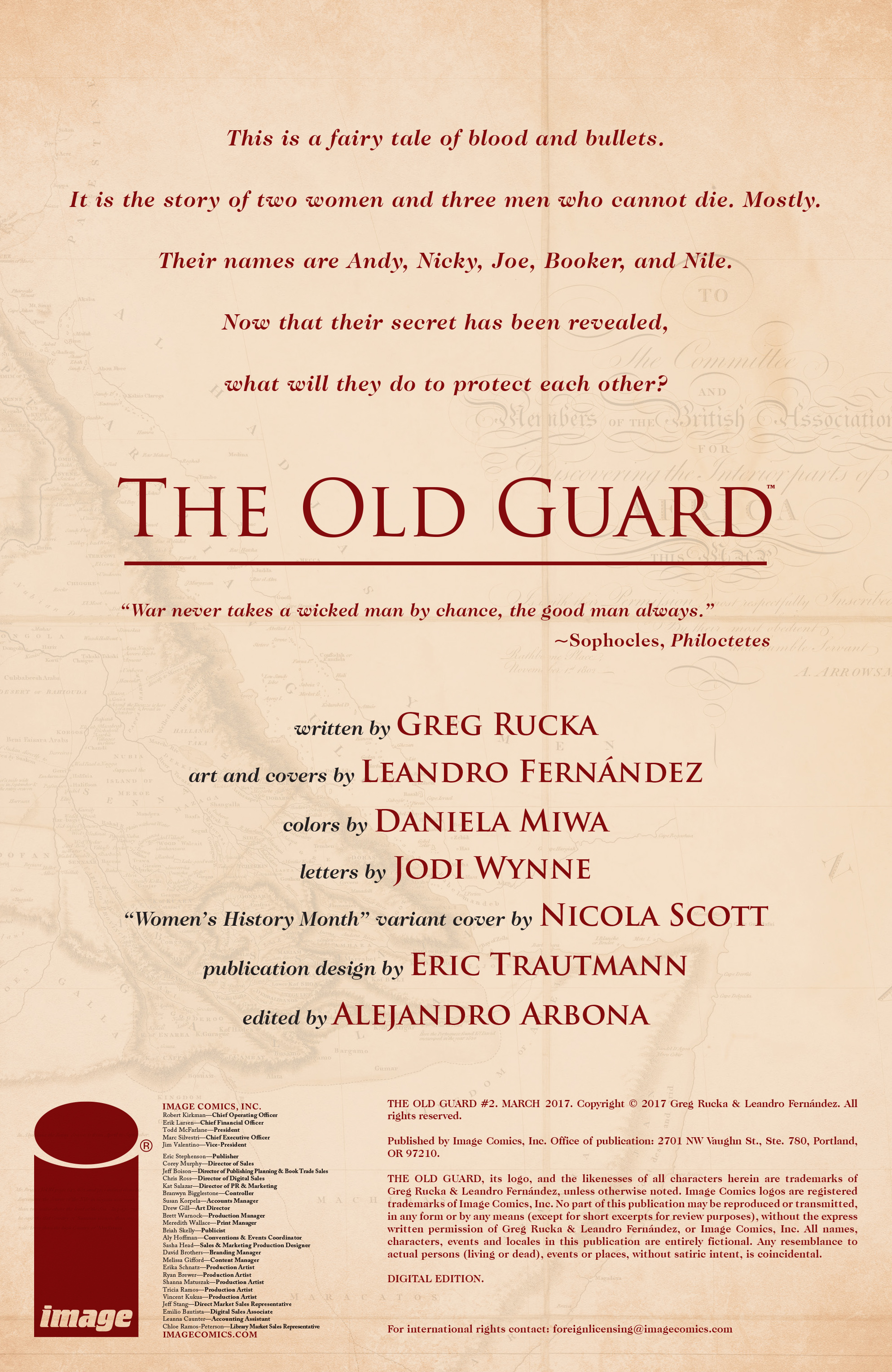 Read online The Old Guard comic -  Issue #2 - 2