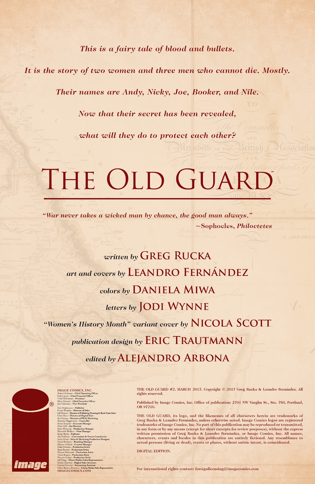 The Old Guard issue 2 - Page 2