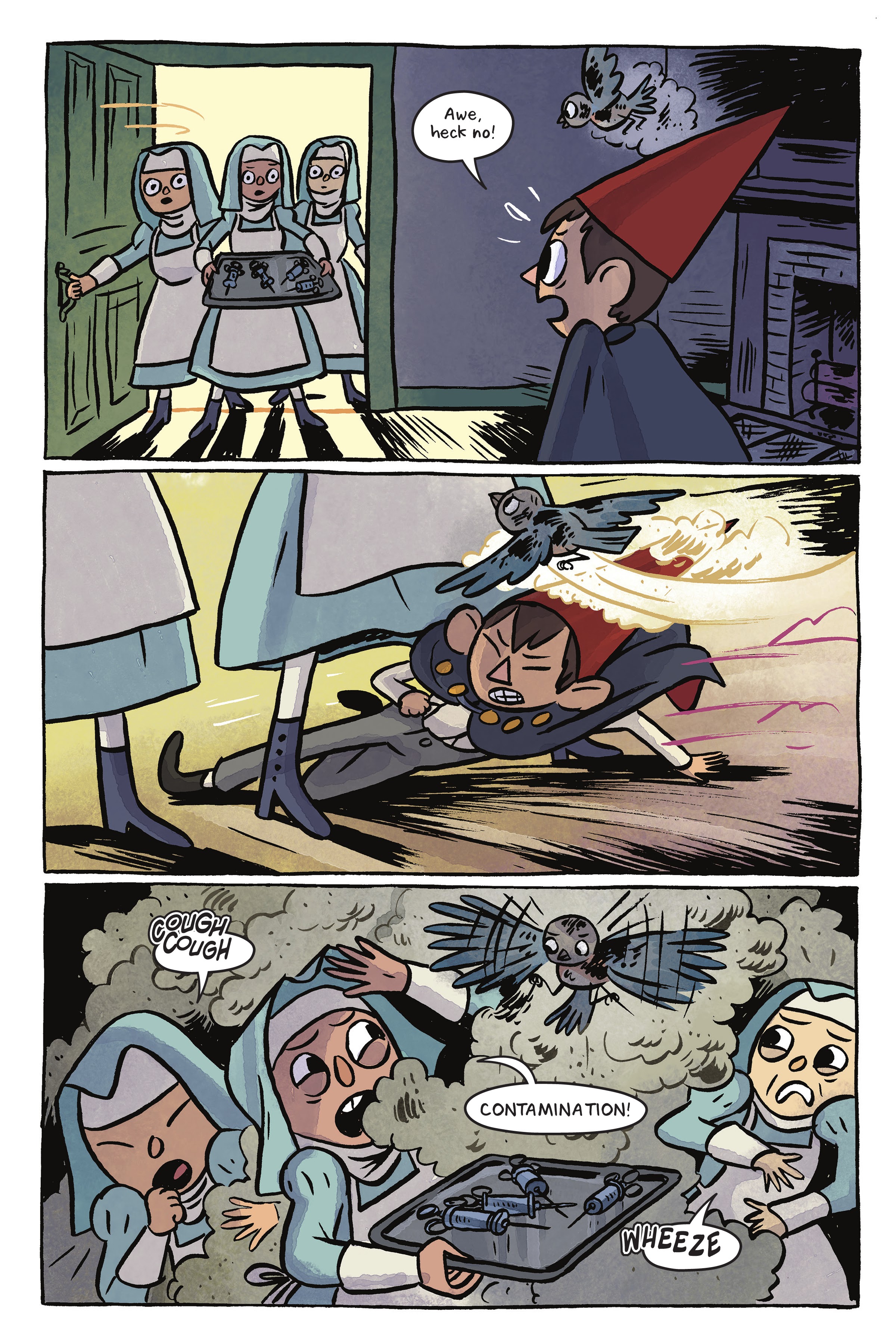 Read online Over the Garden Wall: Benevolent Sisters of Charity comic -  Issue # TPB - 109