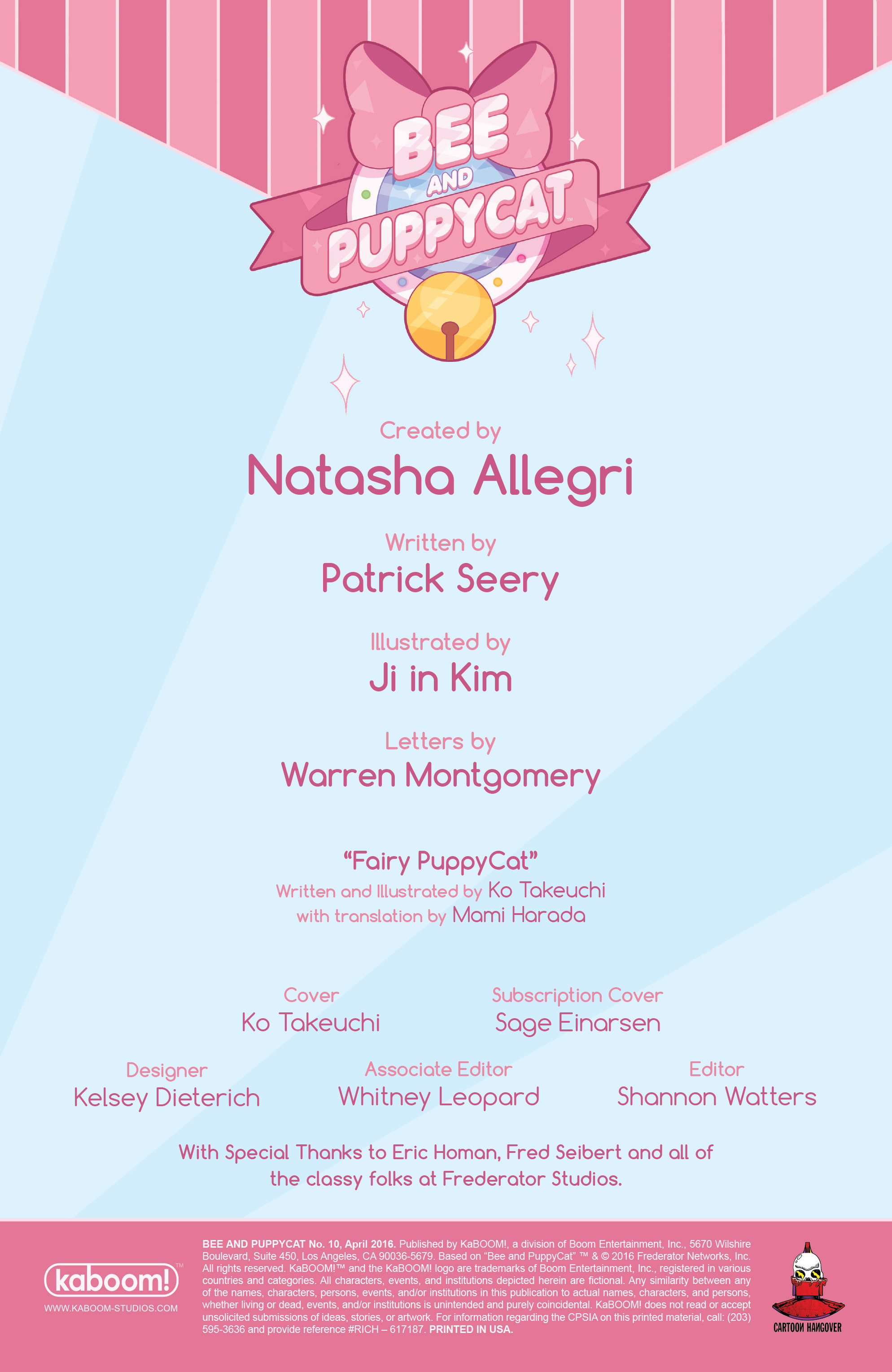 Read online Bee and Puppycat comic -  Issue #10 - 2