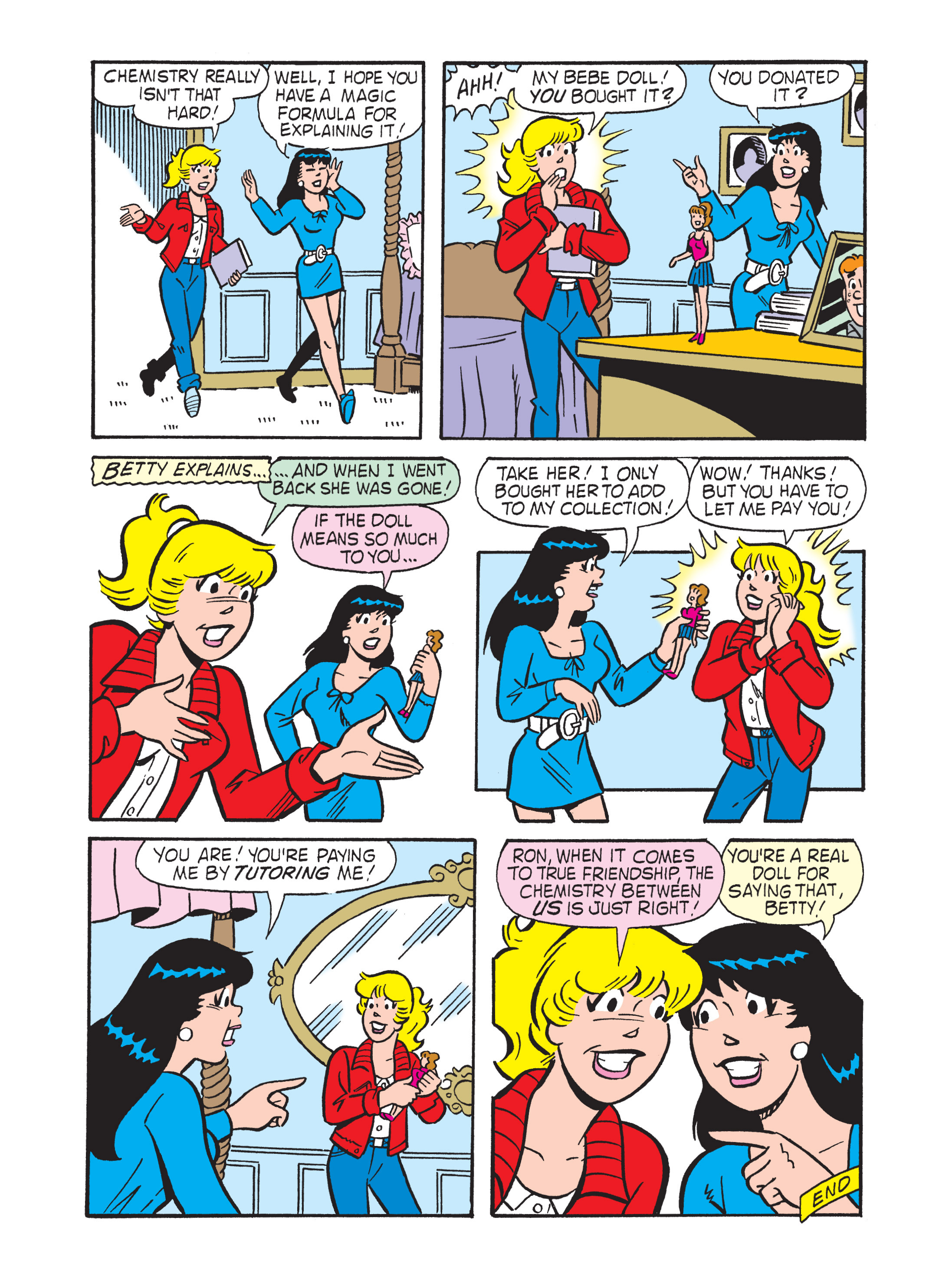 Read online Betty and Veronica Double Digest comic -  Issue #146 - 153