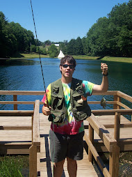 Donald Ross fishing.