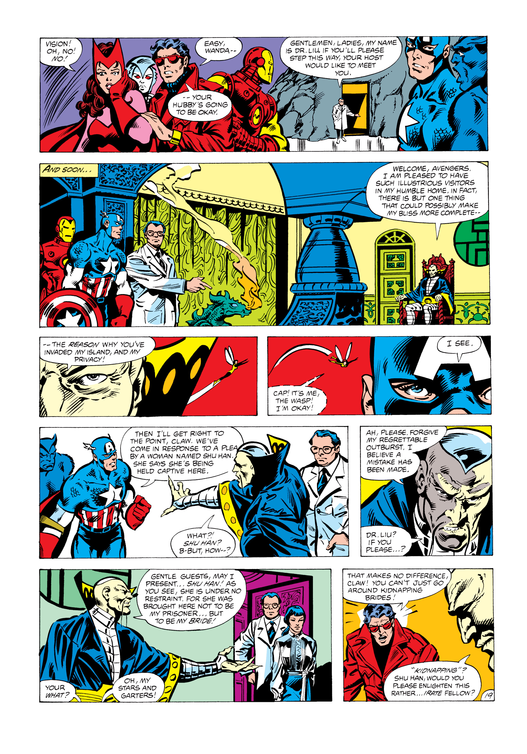 Read online Marvel Masterworks: The Avengers comic -  Issue # TPB 20 (Part 1) - 52