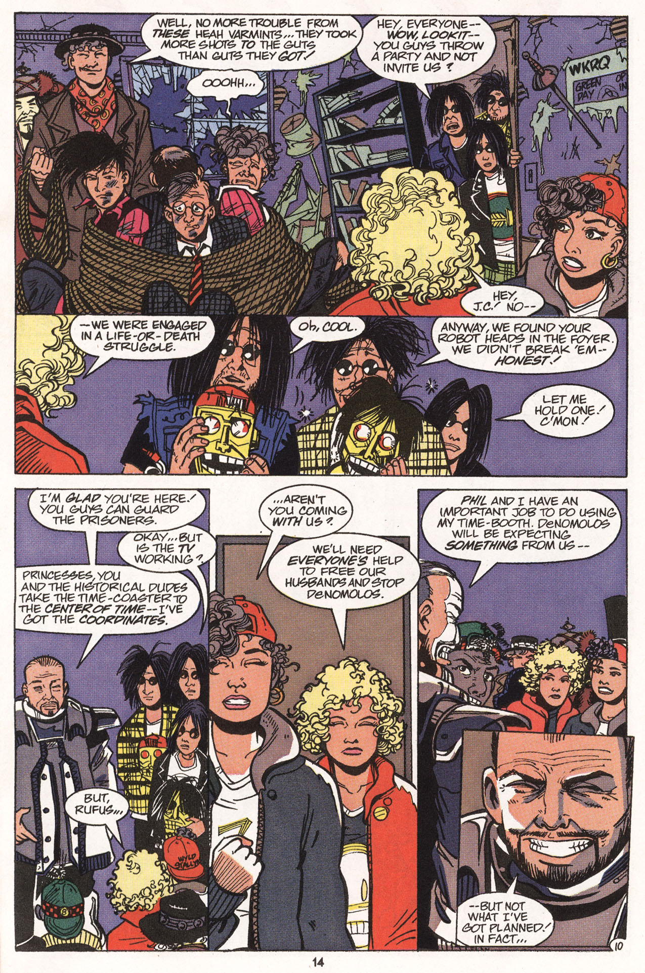 Read online Bill & Ted's Excellent Comic Book comic -  Issue #7 - 16