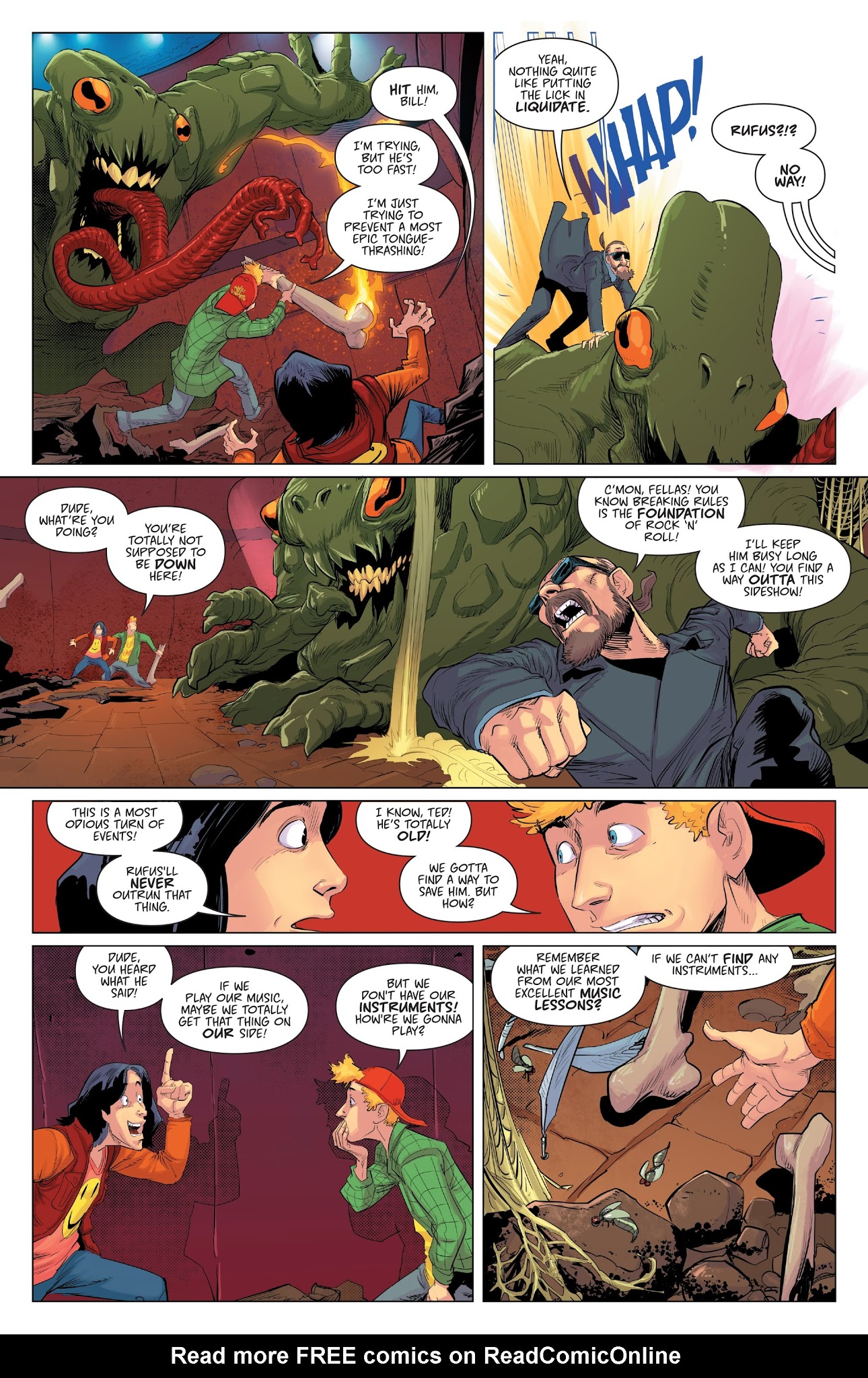 Read online Bill & Ted Save the Universe comic -  Issue #3 - 6