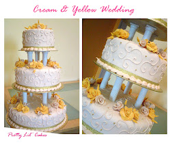 theme yellow cake
