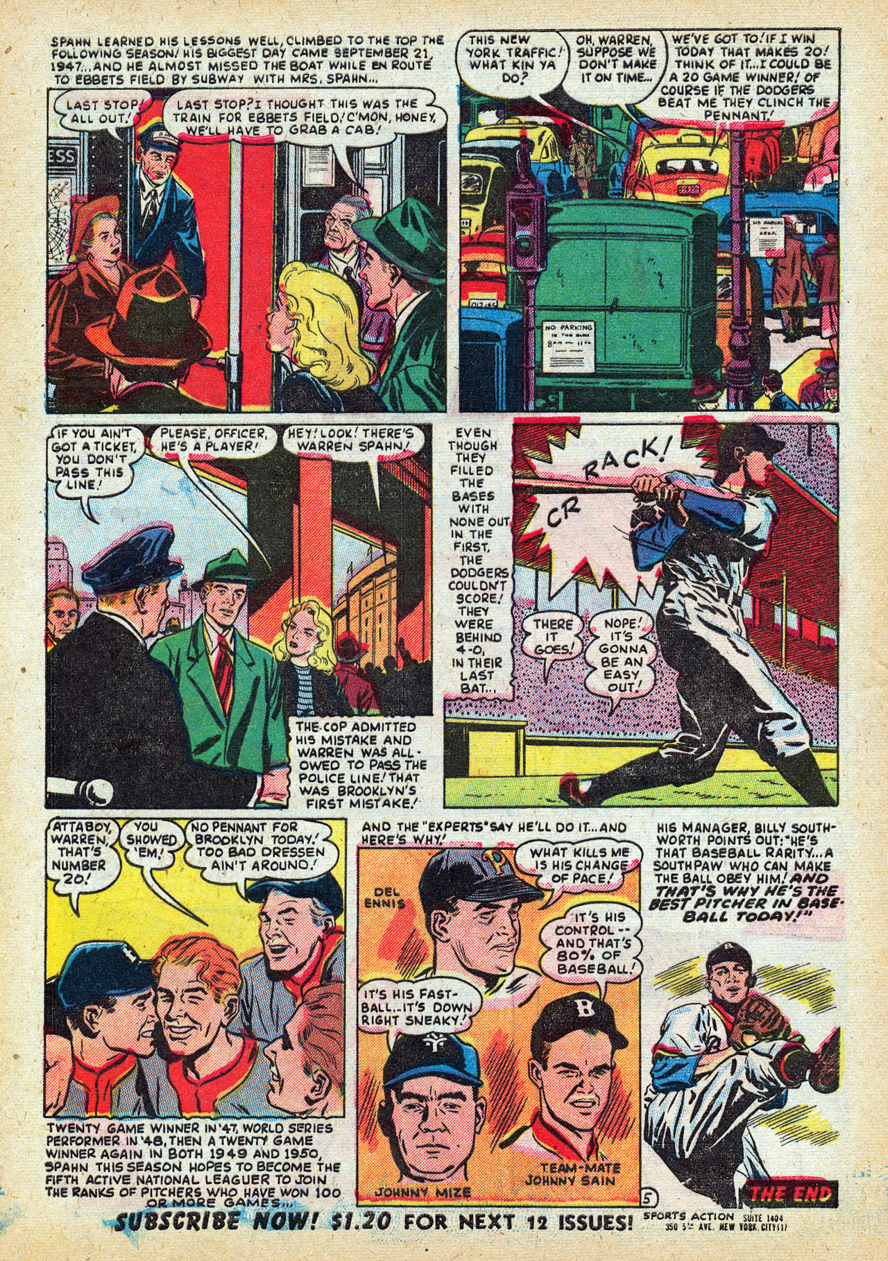 Read online Sports Action comic -  Issue #8 - 32