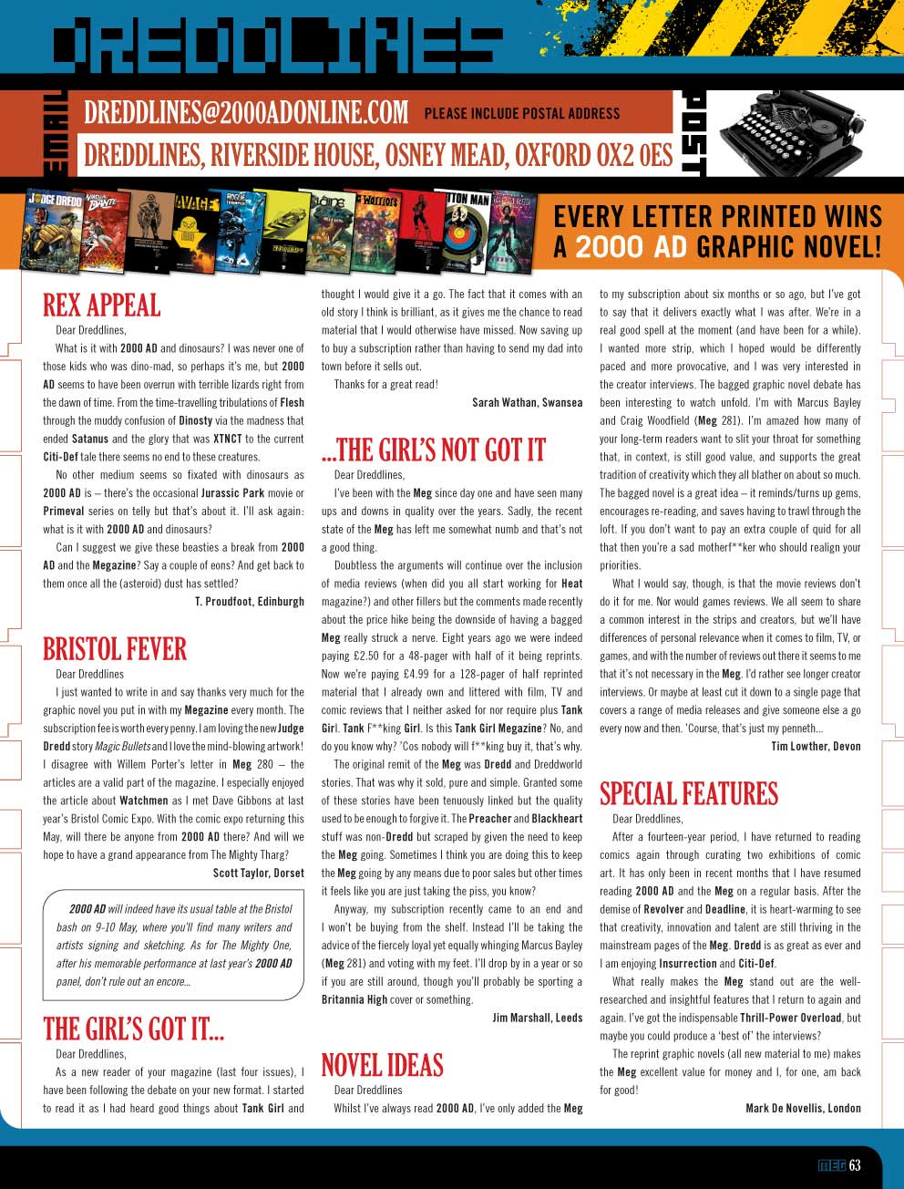 Read online Judge Dredd Megazine (Vol. 5) comic -  Issue #283 - 63