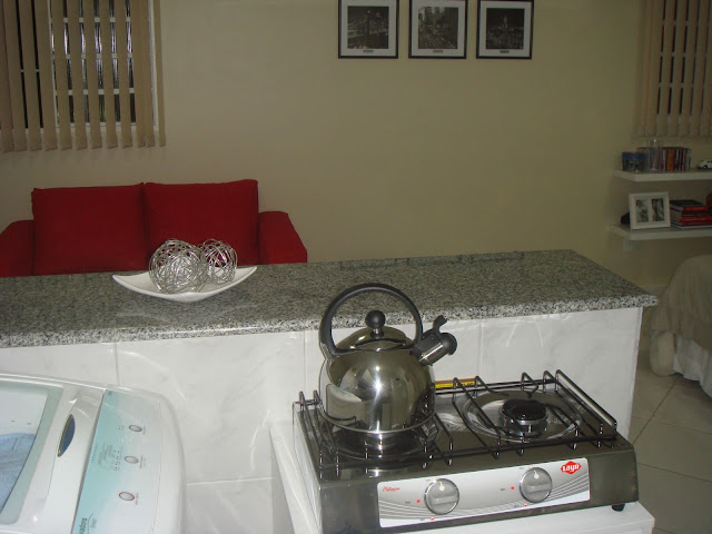 Kitnet linda do Leitor do Blog. Antes e Depois da Decoração. Blog Achados de Decoração