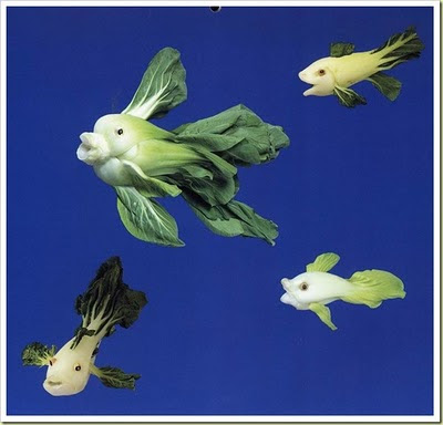 Fofura do Dia: Decoração com legumes