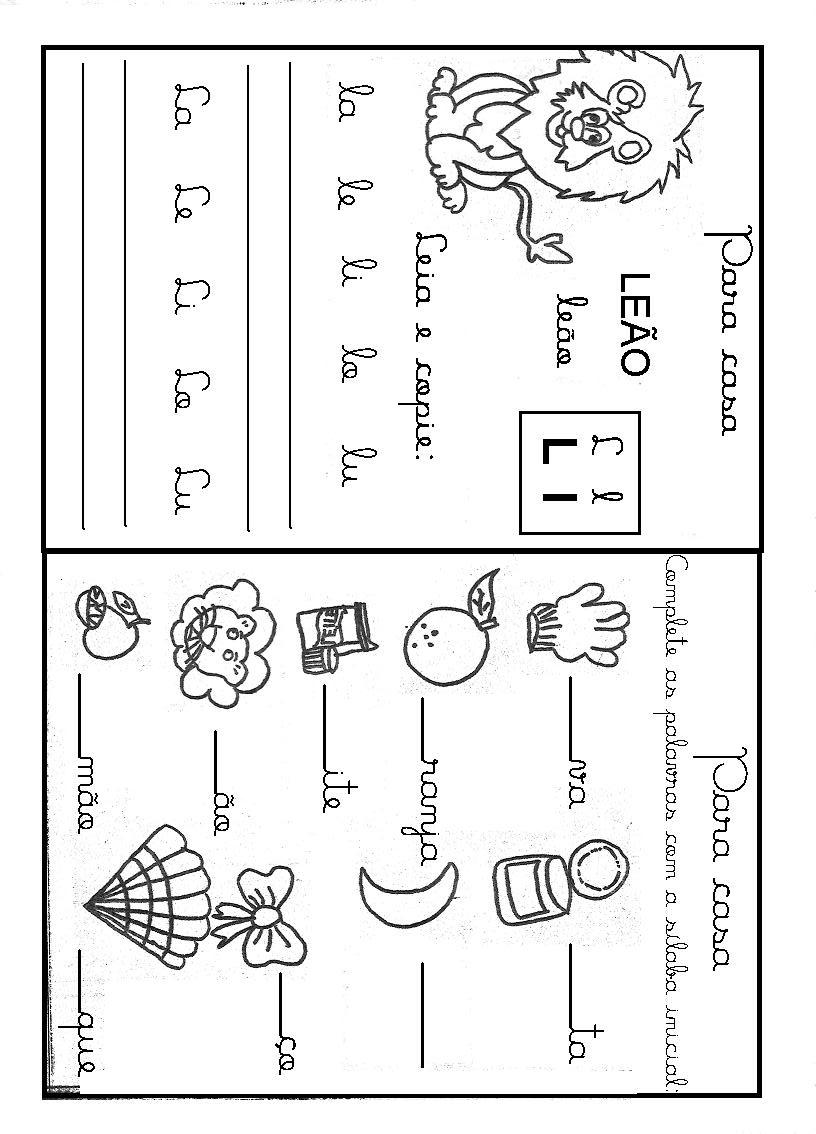 Palavras Com L Com 4 Letras - RETOEDU