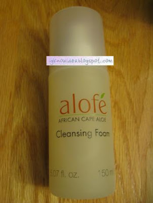 alife cleansing foam