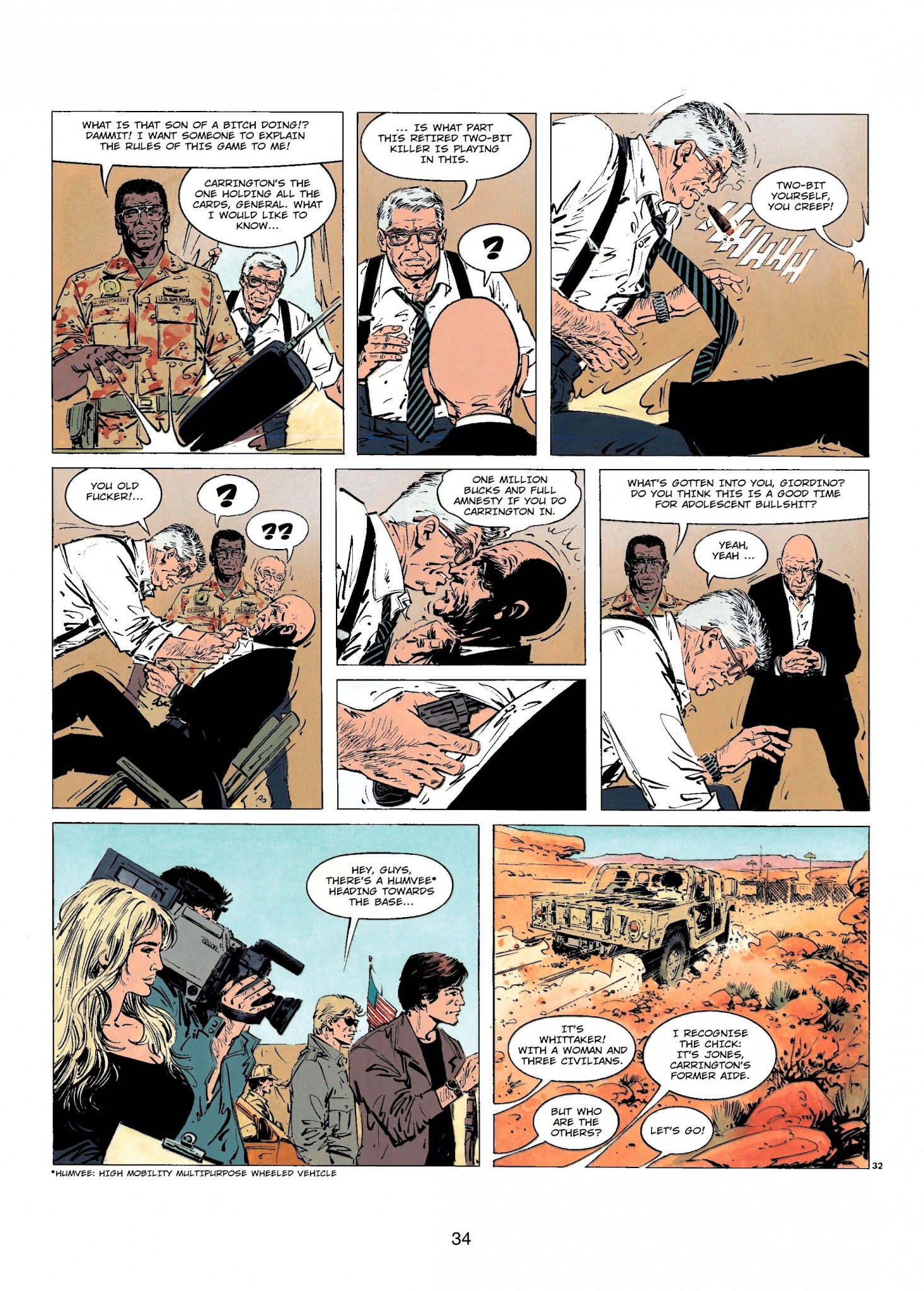Read online XIII comic -  Issue #12 - 34