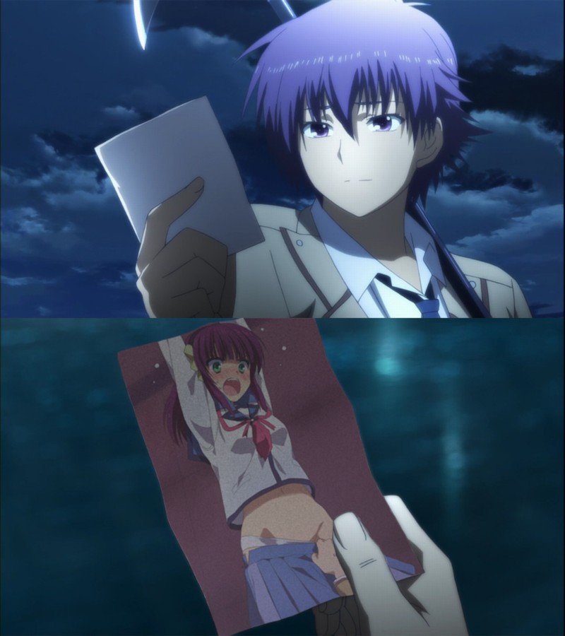 anime angel guy. You know, when Angel Beats!