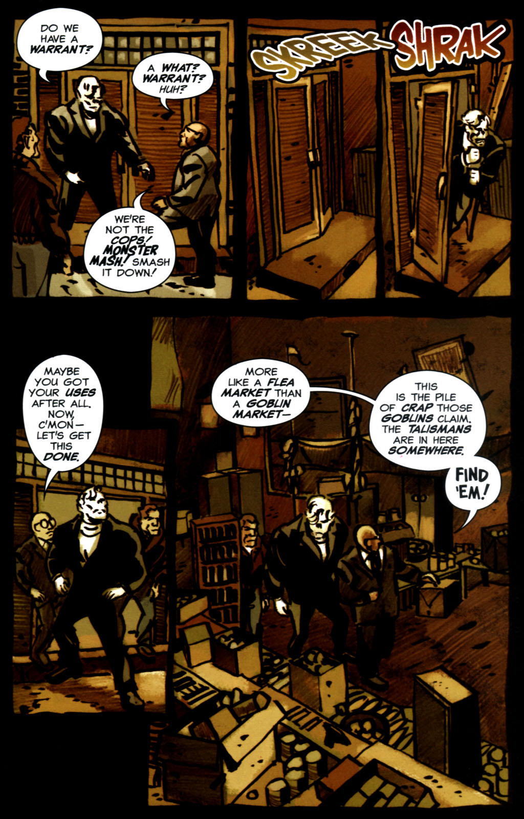 Read online Frankenstein Mobster comic -  Issue #3 - 23