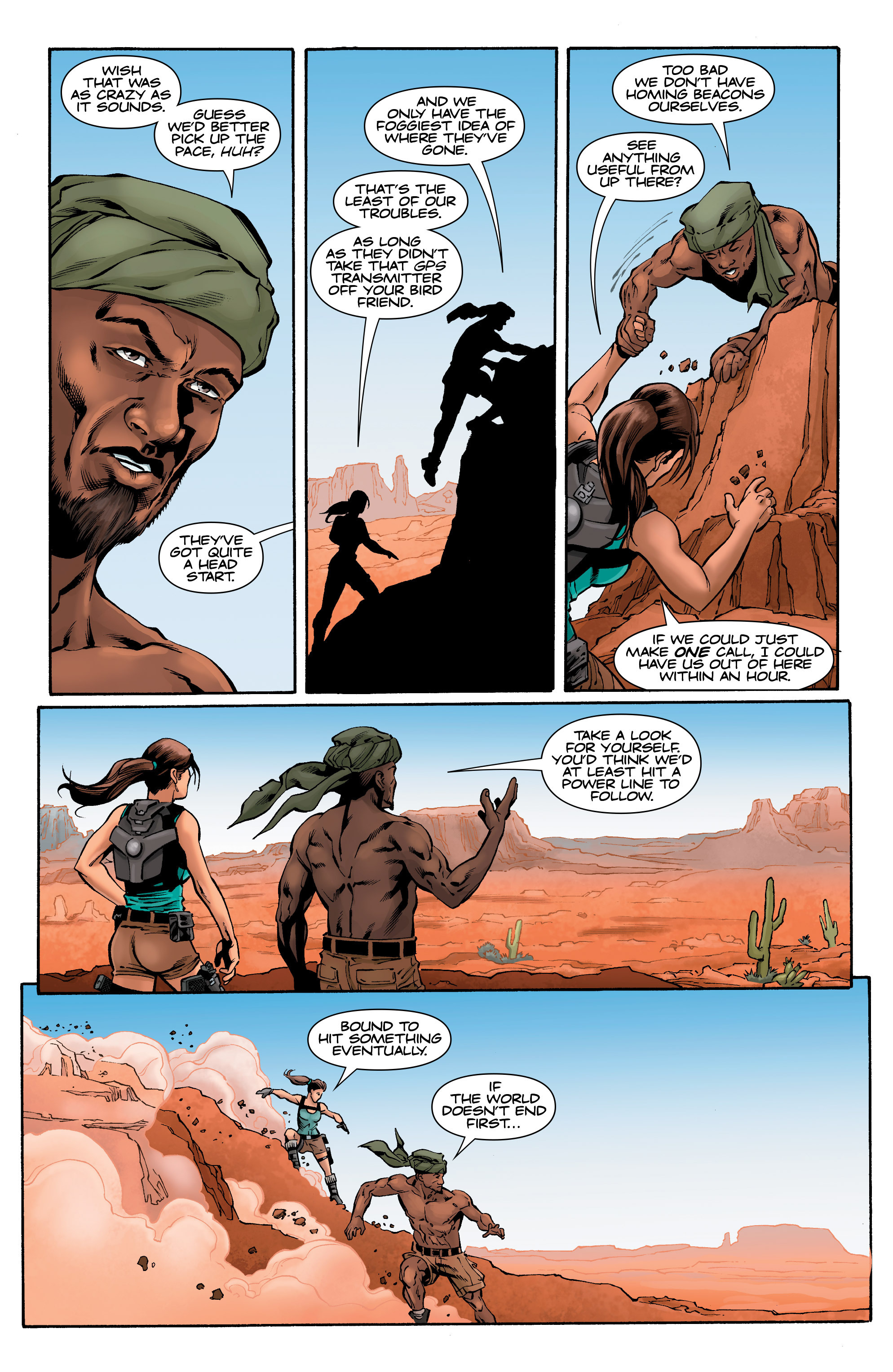 Read online Lara Croft and the Frozen Omen comic -  Issue #4 - 11