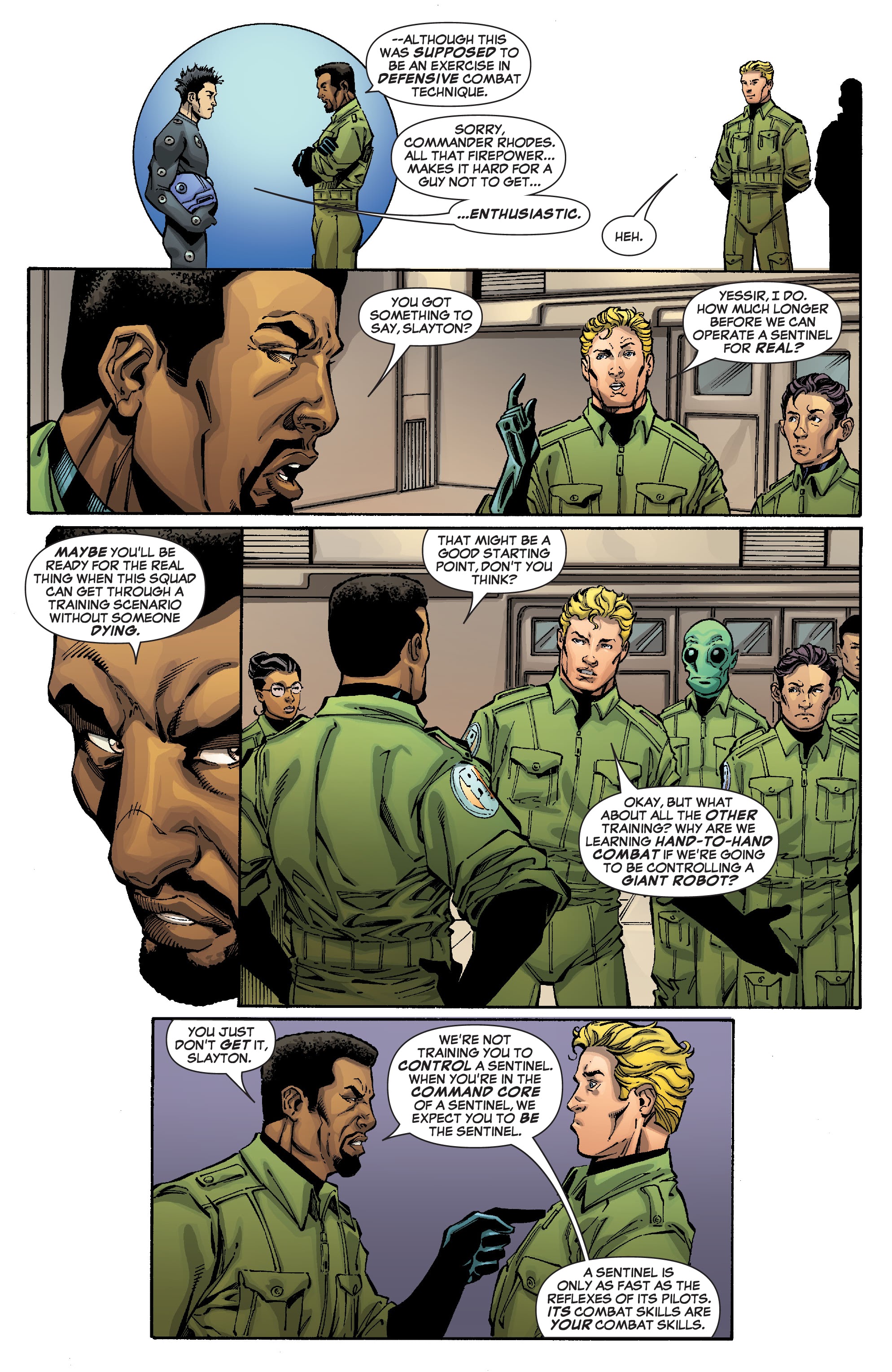 Read online Sentinel Squad O*N*E comic -  Issue # _TPB - 32