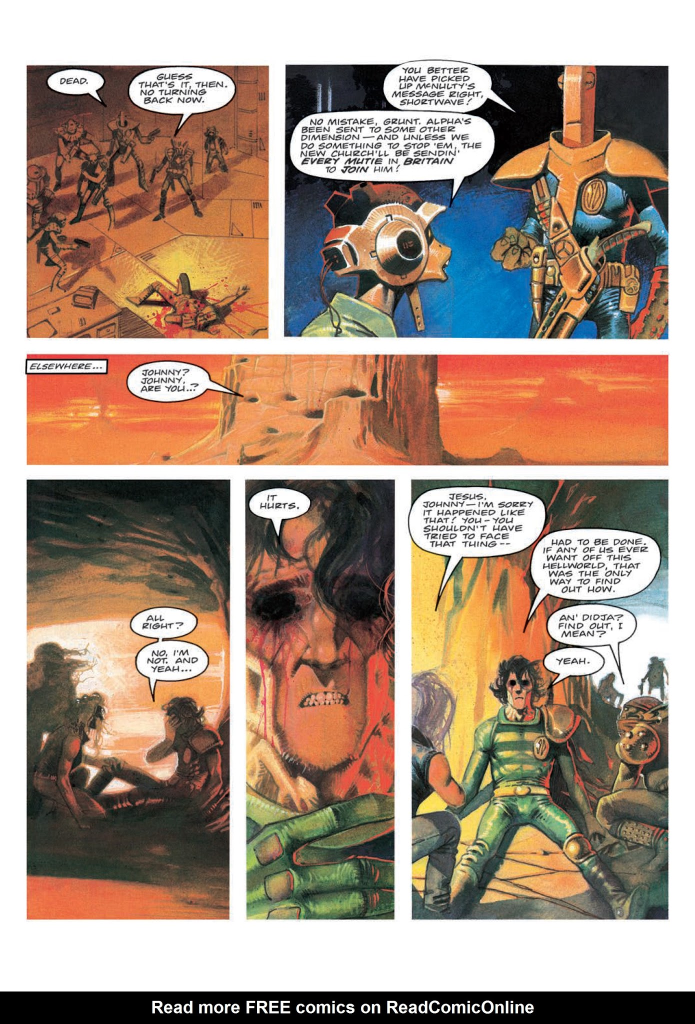 Read online Strontium Dog: The Final Solution comic -  Issue # TPB - 138