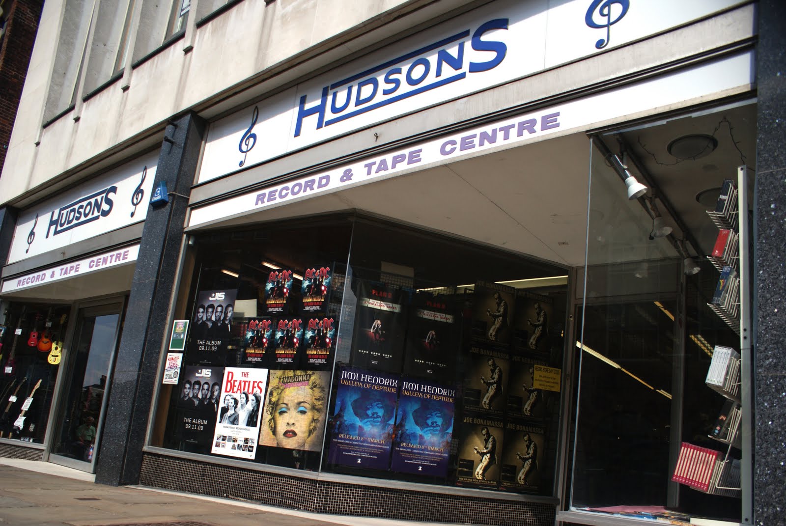 Michael + Camera Indie music stores are best.