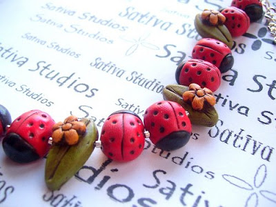 Lotsa Ladybugs - Antiqued Bracelet