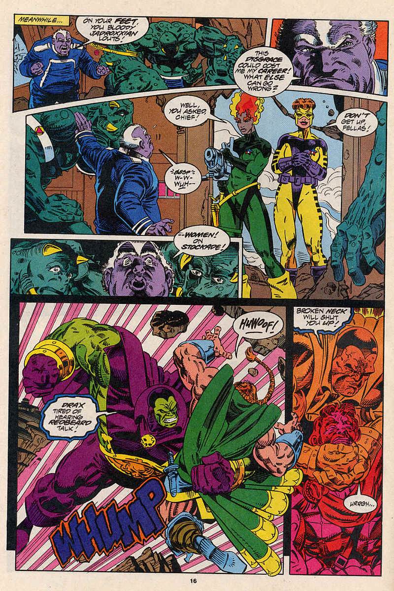 Read online Guardians of the Galaxy (1990) comic -  Issue #53 - 13