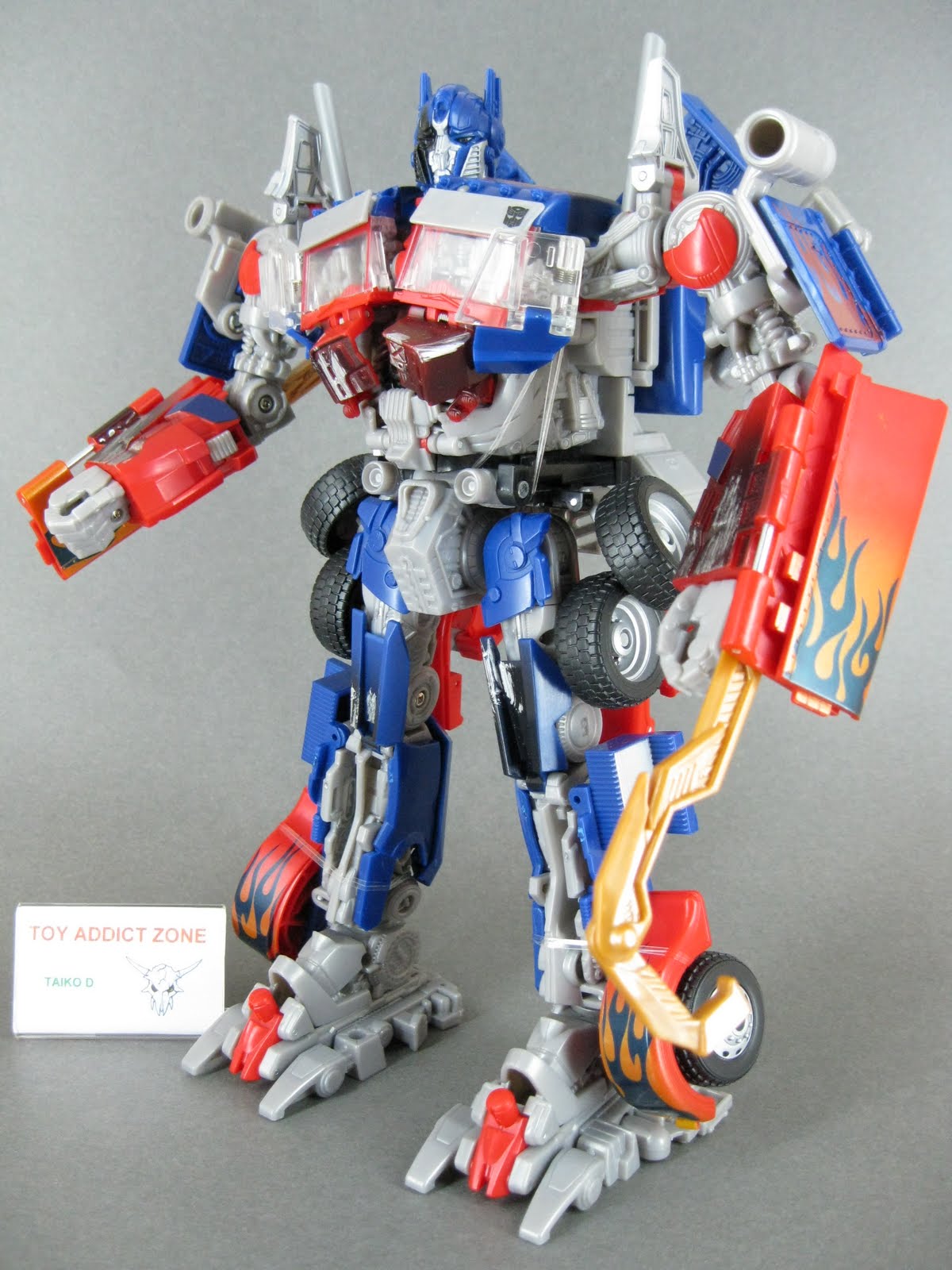 TOY ADDICT ZONE TRANSFORMER OPTIMUS PRIME LEVEL 5 PART 2