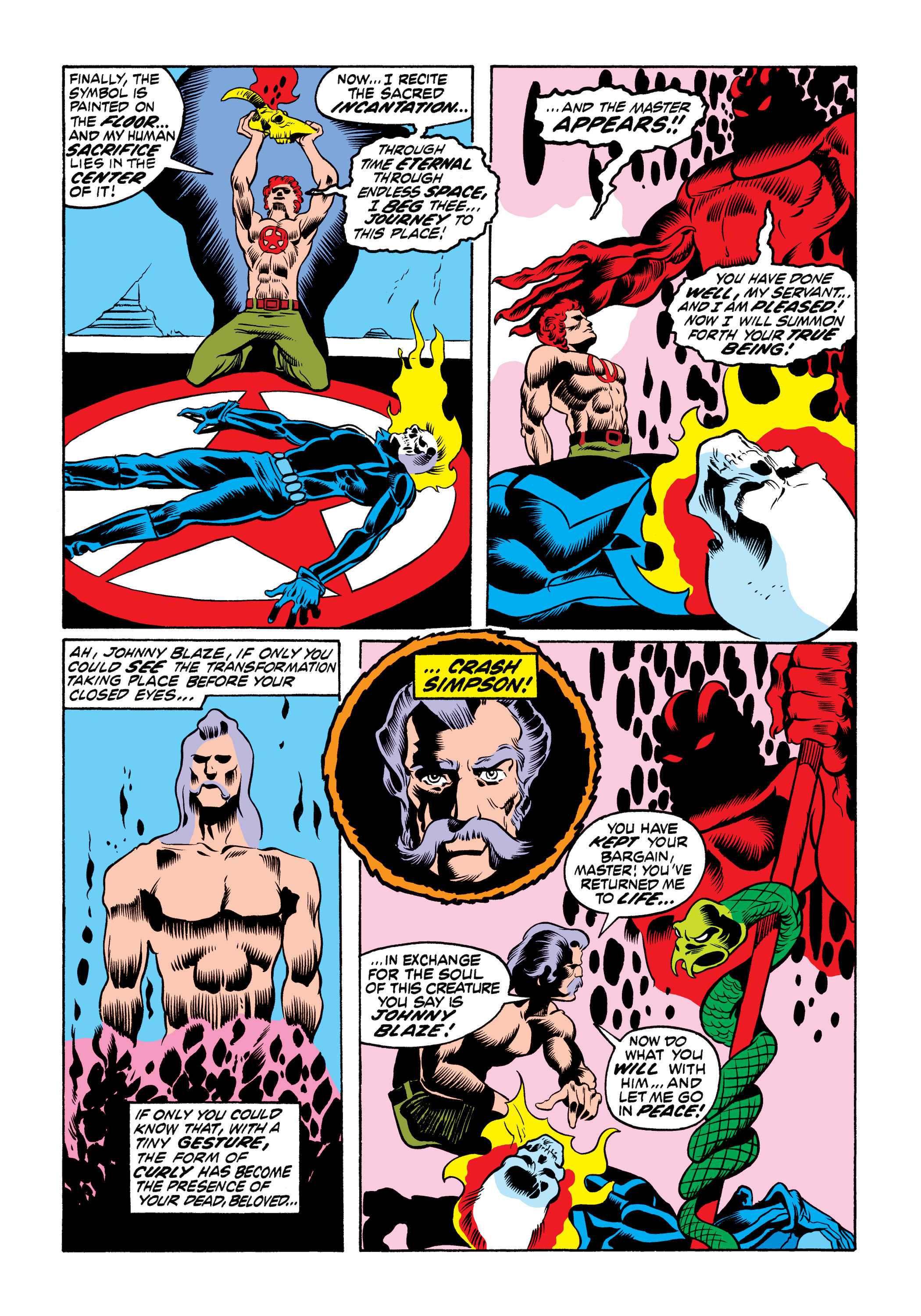 Read online Marvel Masterworks: Ghost Rider comic -  Issue # TPB 1 (Part 1) - 42