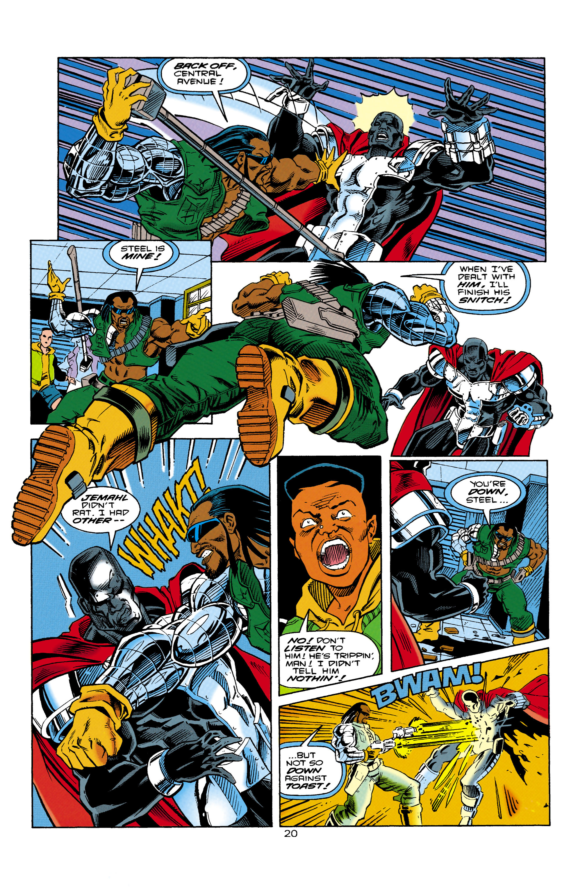 Read online Steel (1994) comic -  Issue #2 - 20