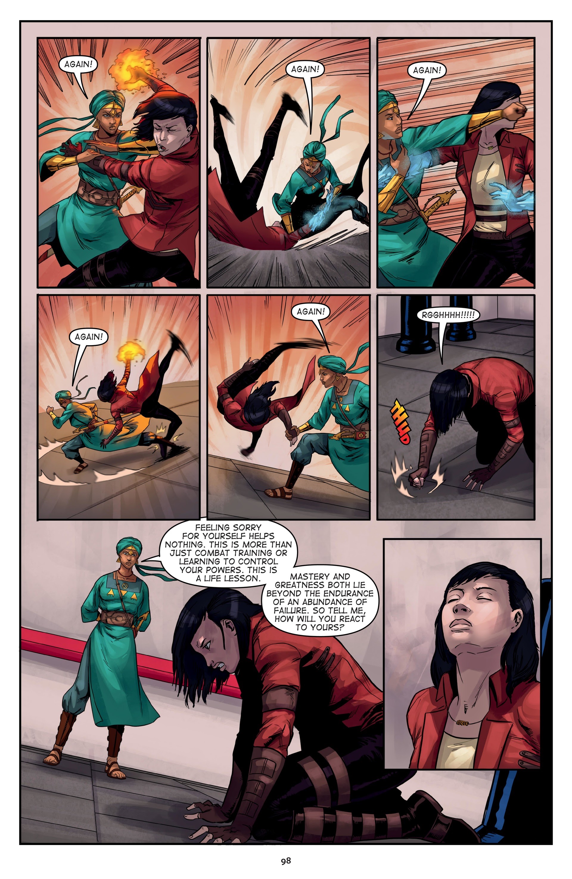 Read online Malika: Warrior Queen comic -  Issue # TPB 2 (Part 1) - 100