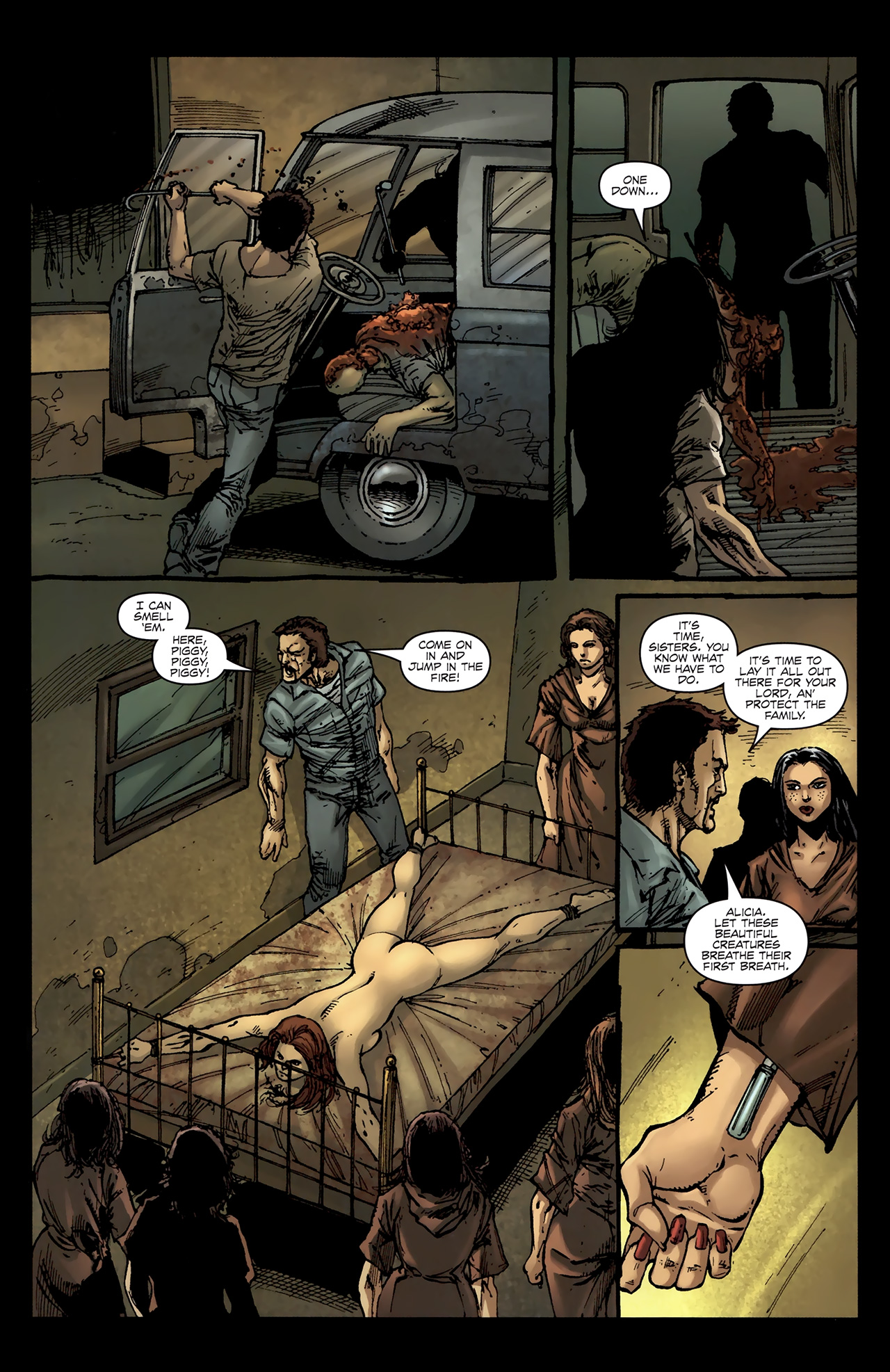 Read online Night of the Living Dead: Death Valley comic -  Issue #5 - 14