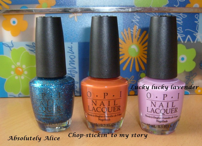 Juicy-nails !!!: Opi Hong Kong Collection/ Alice in wonderland Collection