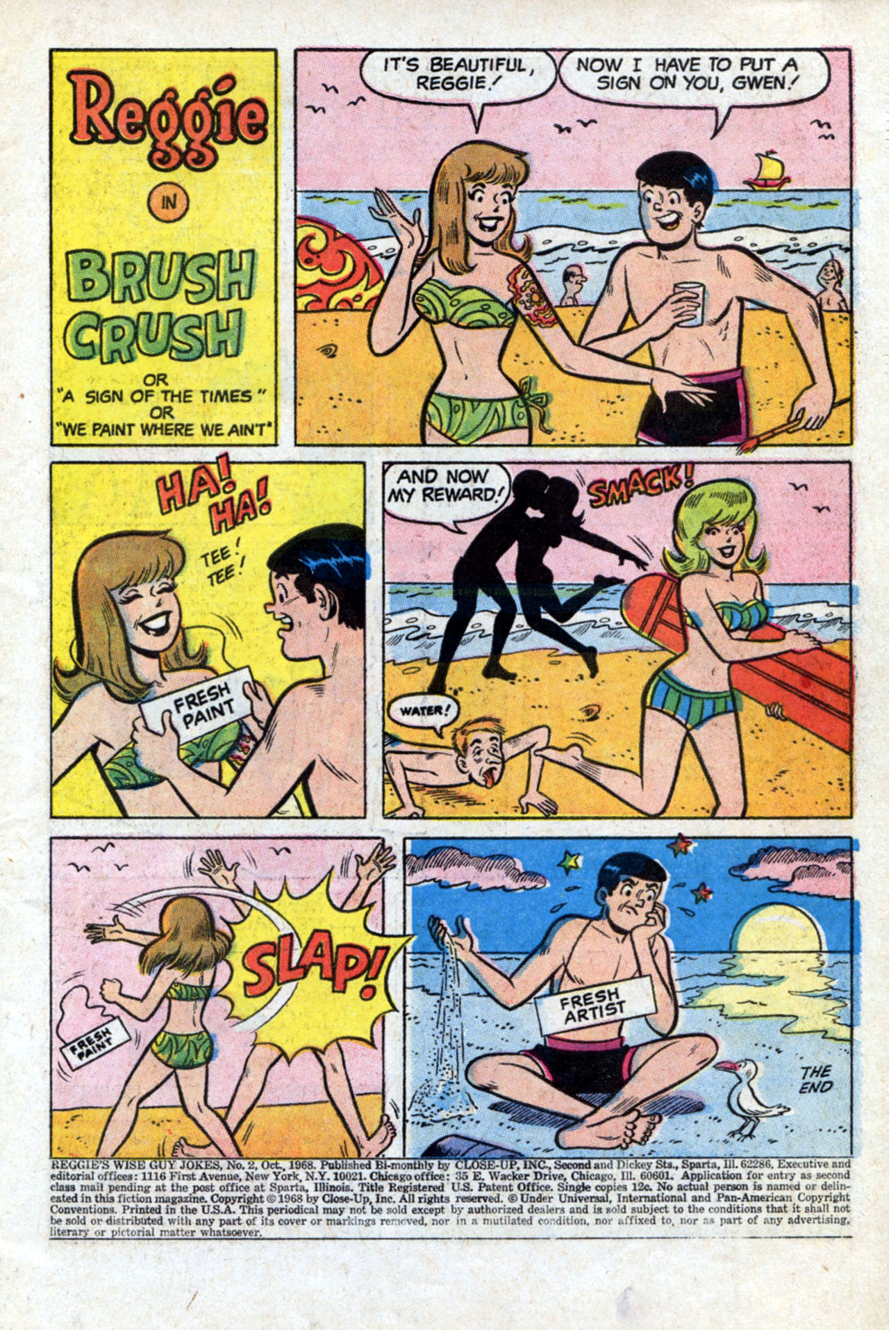 Read online Reggie's Wise Guy Jokes comic -  Issue #2 - 3