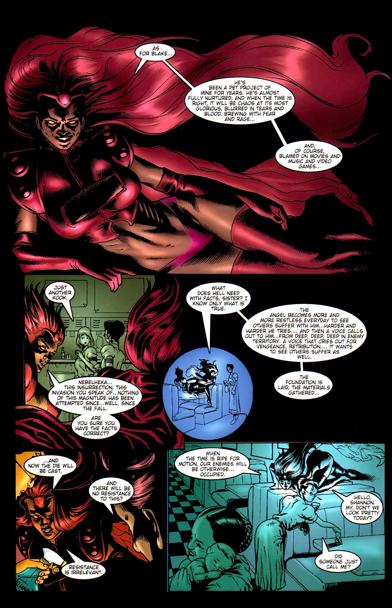 Read online Warrior Nun Areala (1999) comic -  Issue #9 - 10