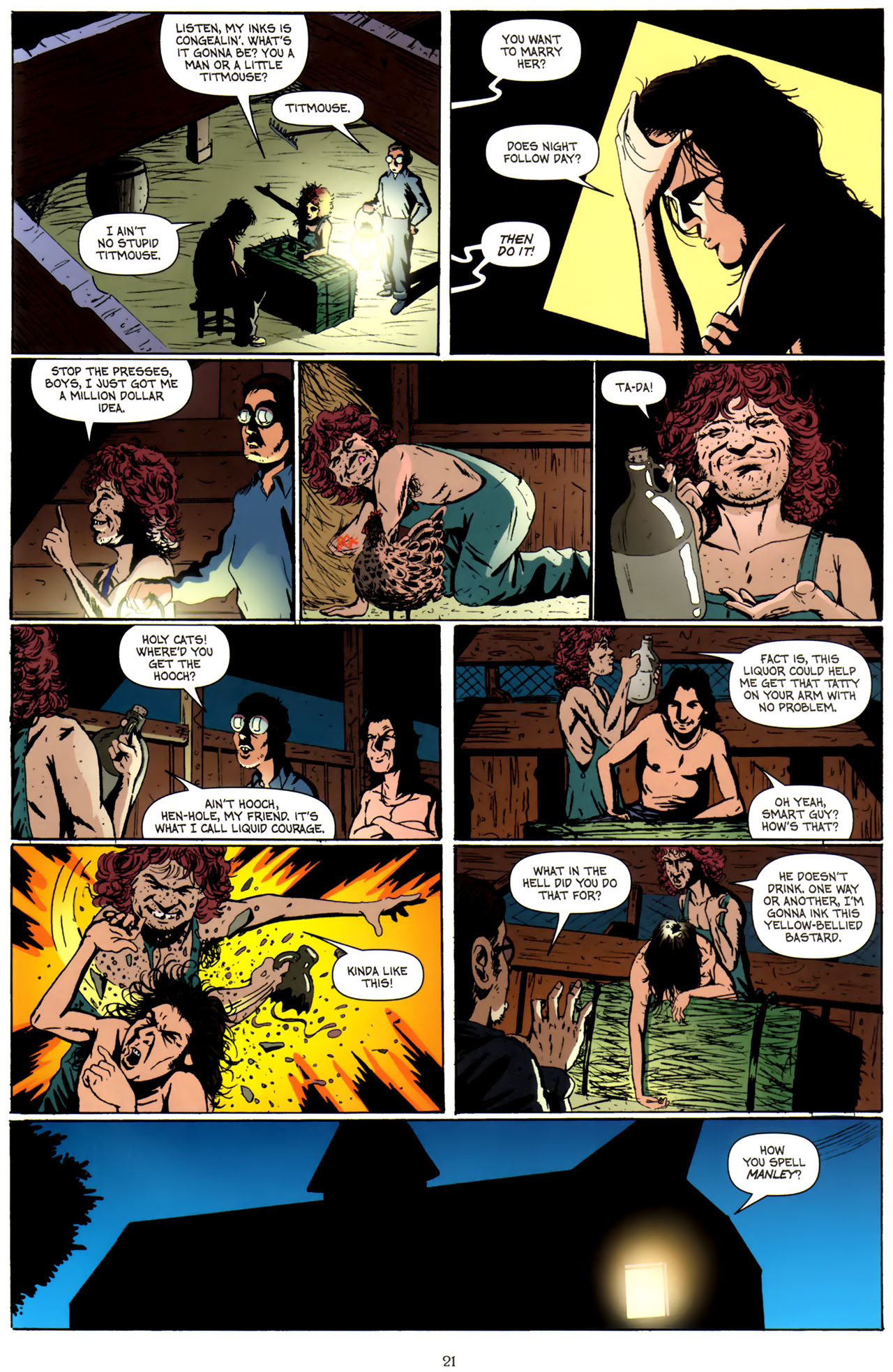 Read online Karney comic -  Issue #1 - 22