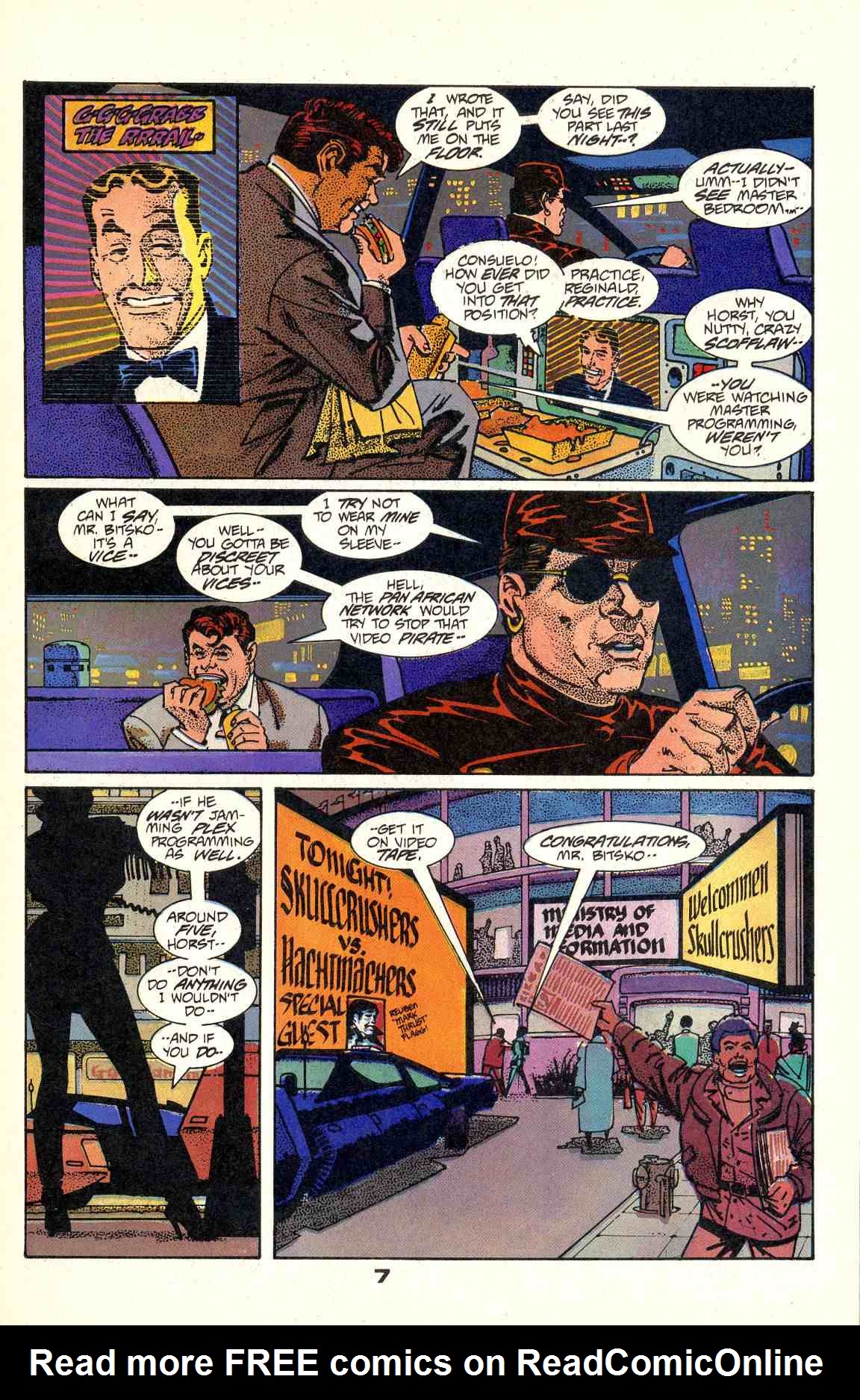 Read online Howard Chaykin's American Flagg comic -  Issue #2 - 9