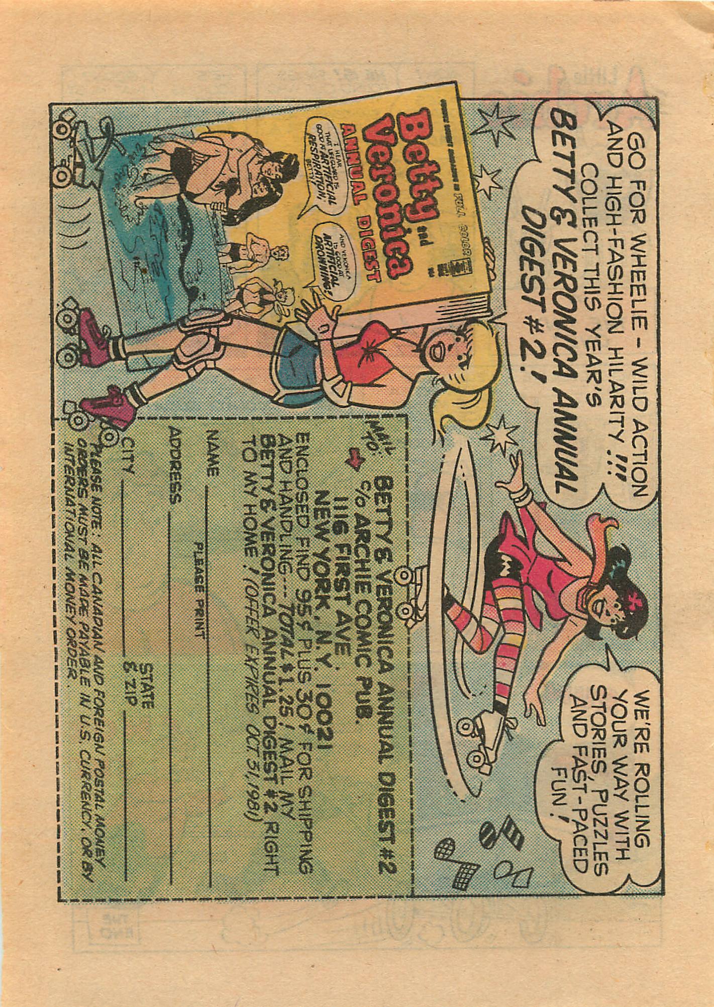 Read online Little Archie Comics Digest Magazine comic -  Issue #9 - 129