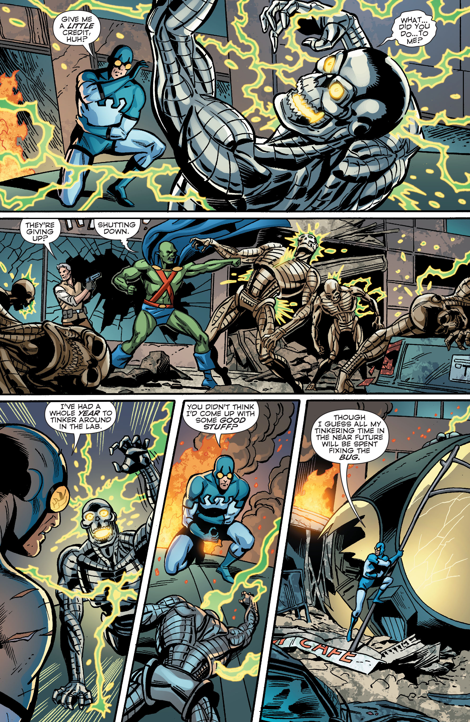 Read online Convergence Justice League International comic -  Issue #1 - 8