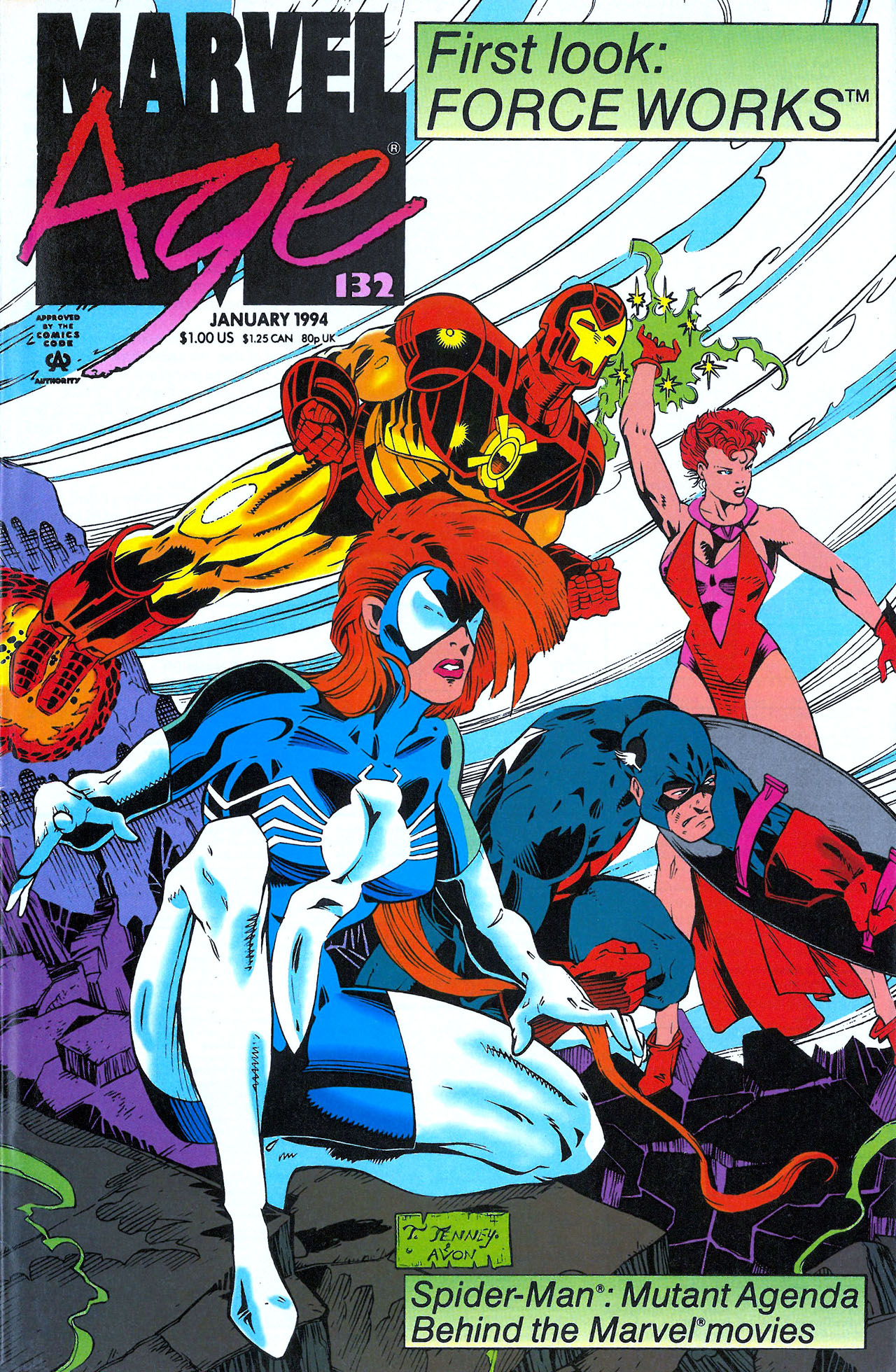 Read online Marvel Age comic -  Issue #132 - 1