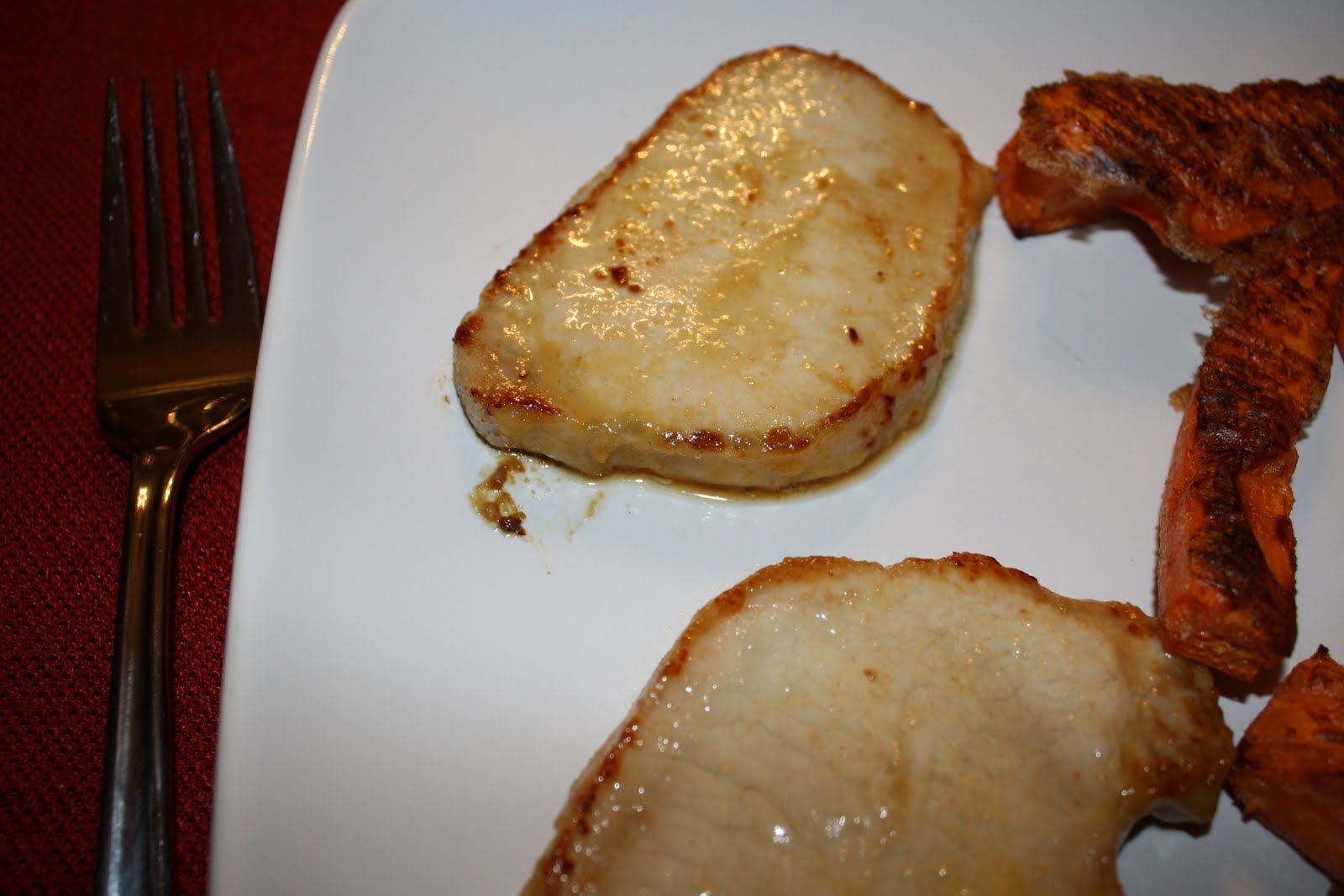 LactoseFree Girl Côtelettes de porc marinées à l
