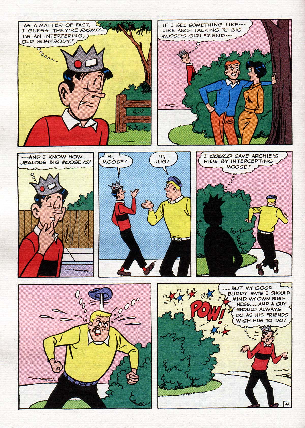 Read online Jughead's Double Digest Magazine comic -  Issue #102 - 149