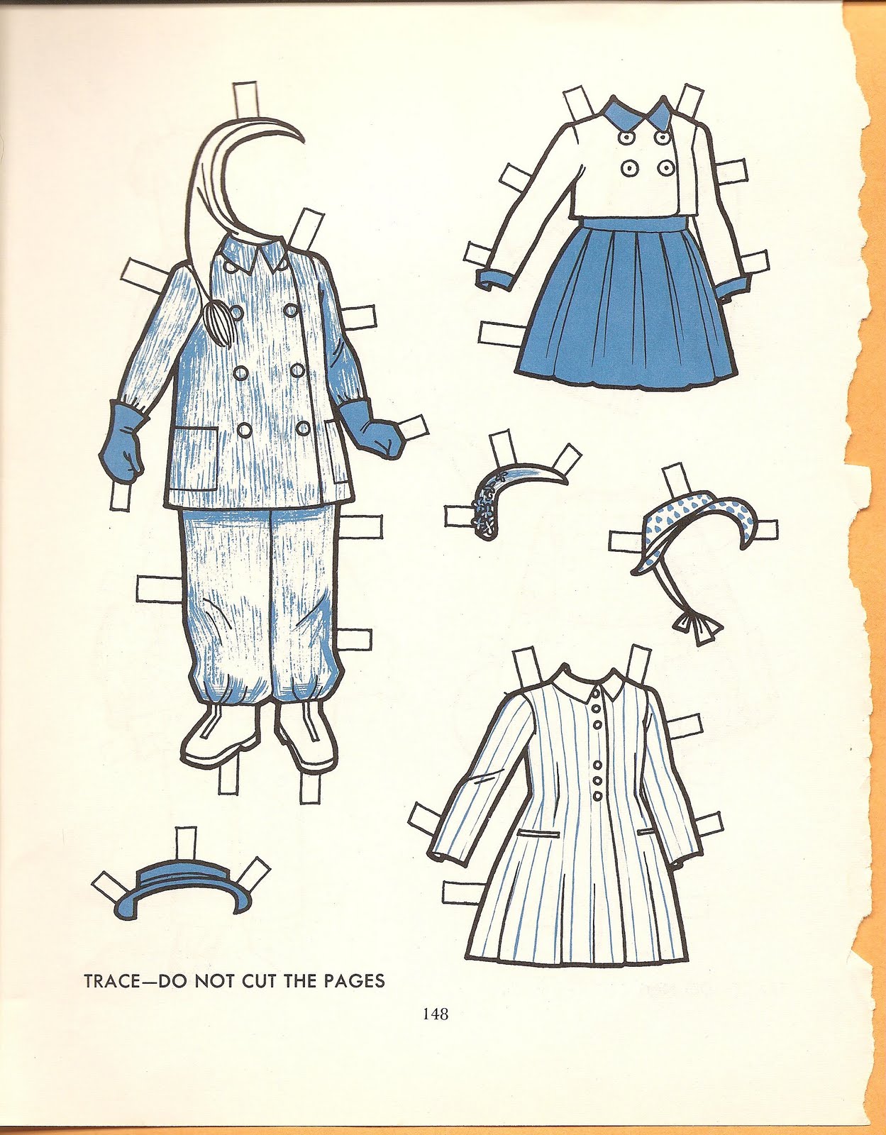 Mostly Paper Dolls How To Make and Dress Paper Dolls, early 1960's