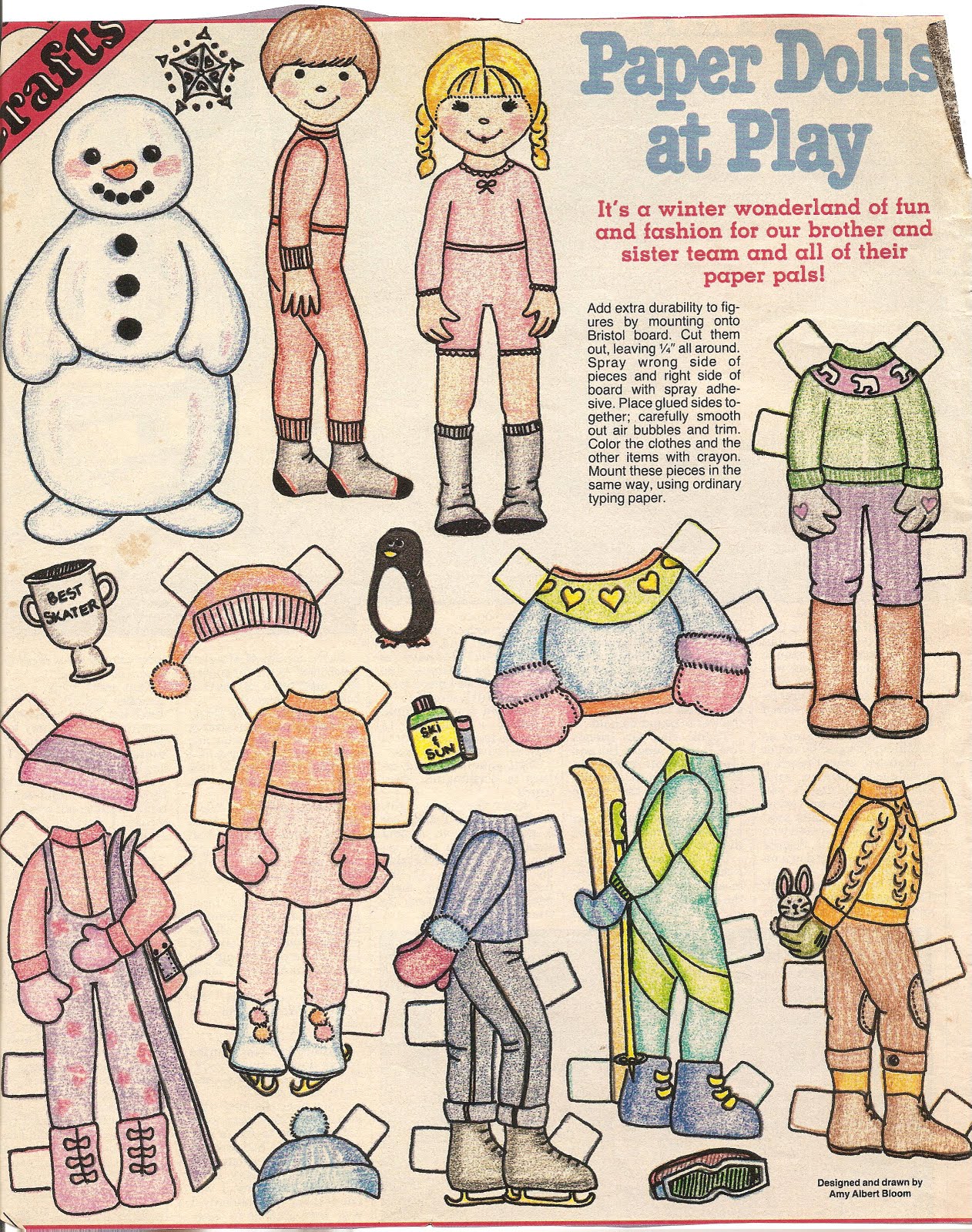 Mostly Paper Dolls Paper Dolls At Play