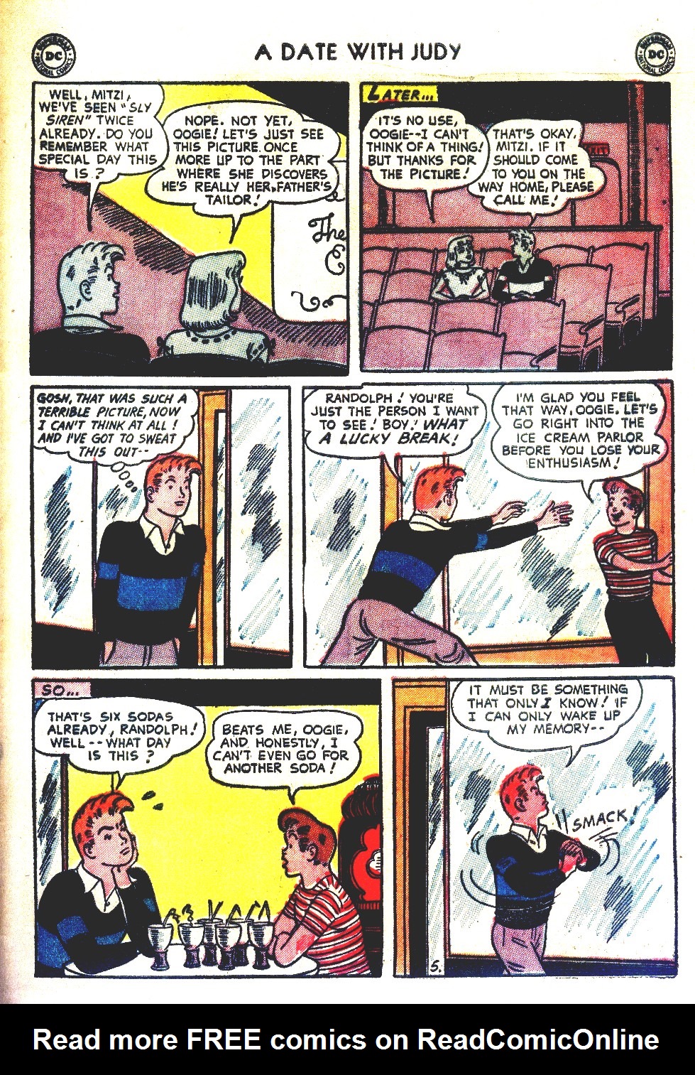 Read online A Date with Judy comic -  Issue #41 - 41