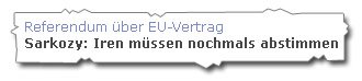 Iren muessen nochmals abstimmen